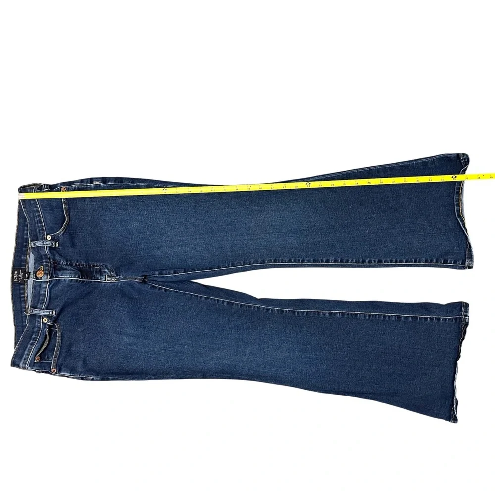 J.Crew vintage full length flare jeans medium wash